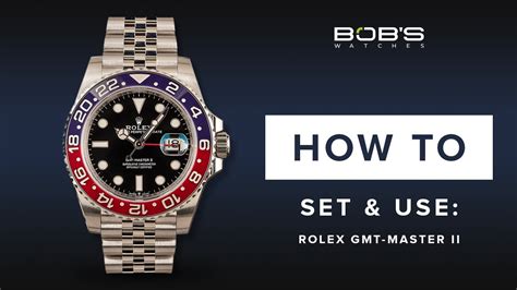 how to set the gmt hand on a rolex|rolex watch setting instructions.